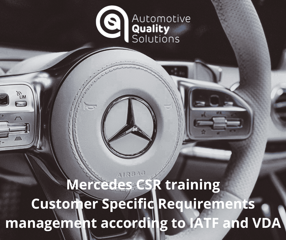 Mercedes CSR training