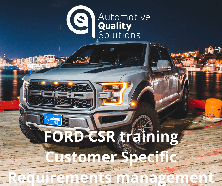 FORD CSR training