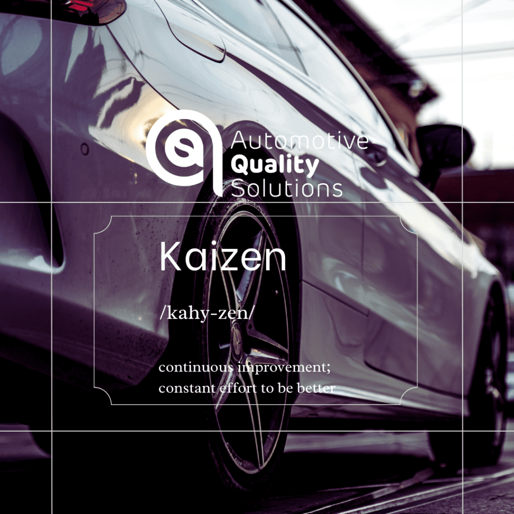 Kaizen training - definition