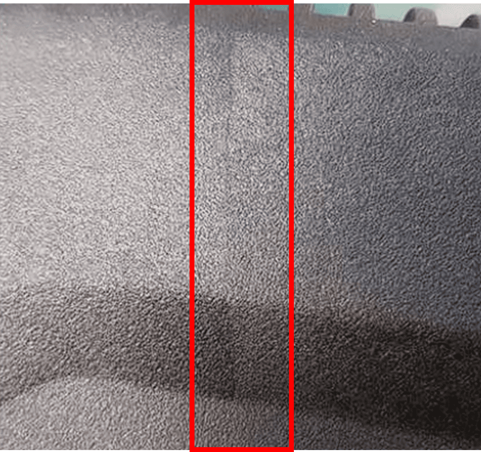 visible flow line