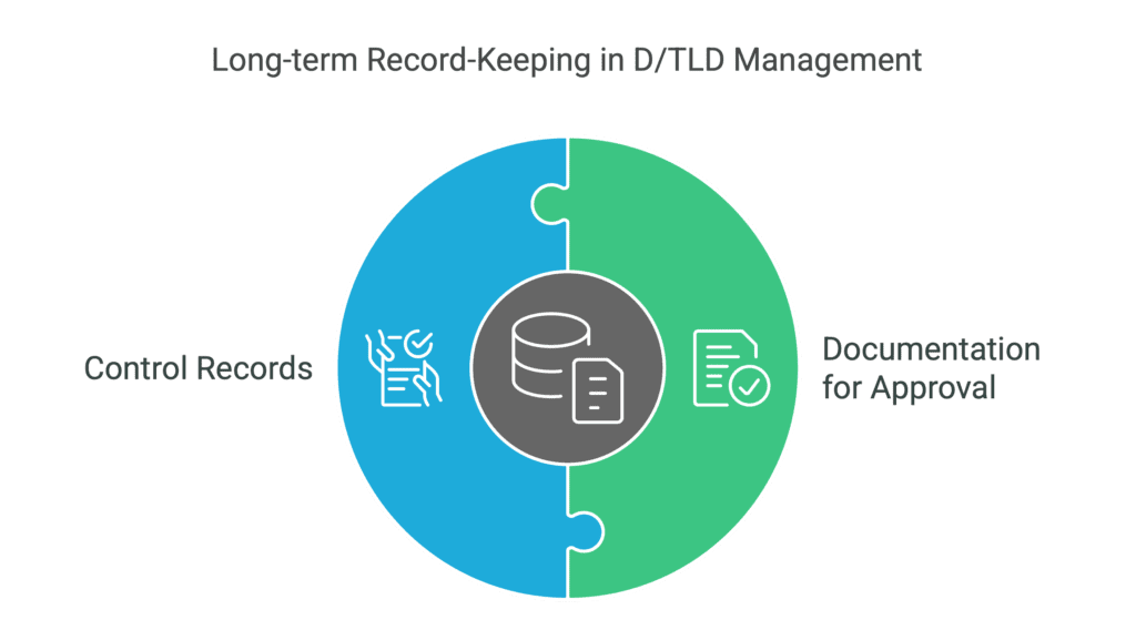 Long-term Record-Keeping in D/TLD Management