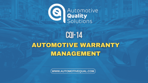 CQI-14 Automotive Warranty Management