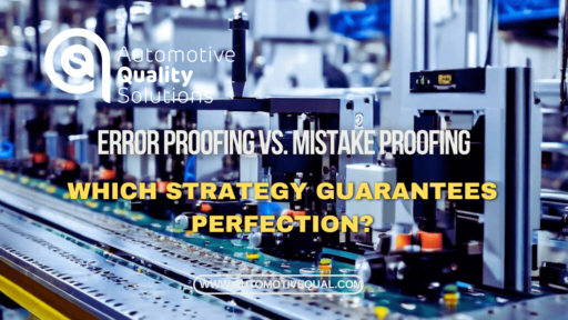 Error Proofing or Mistake Proofing - Which Strategy Guarantees Perfection