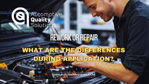 Rework or Repair - What are the differences during application