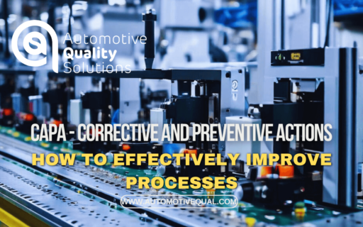 CAPA - Corrective and Preventive Actions