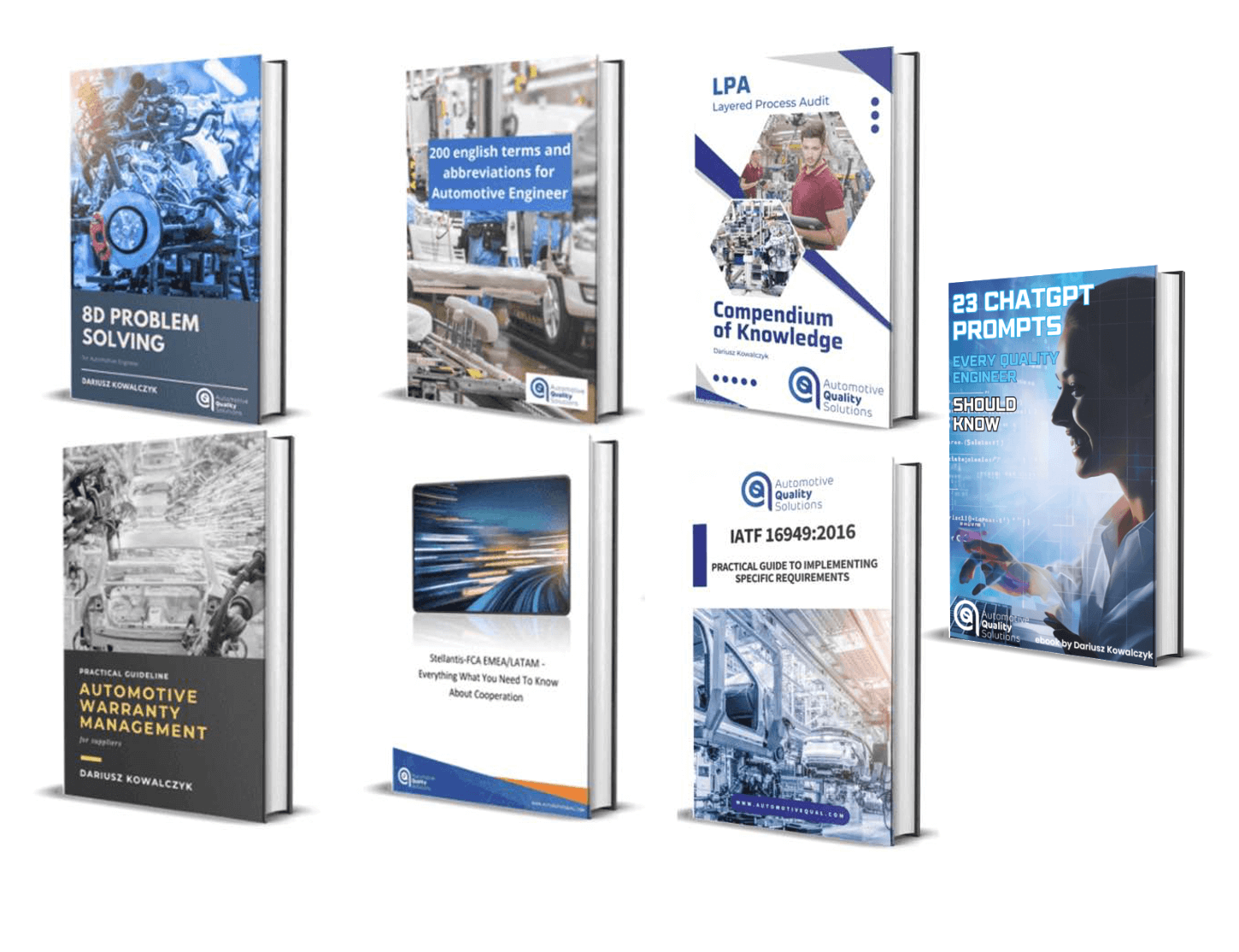 ebooks for quality 8D problem Solving warranty LPA IATF ChatGPT