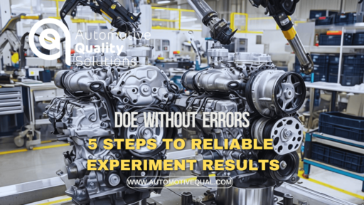 DoE Without Errors - 5 Steps to Reliable Experiment Results