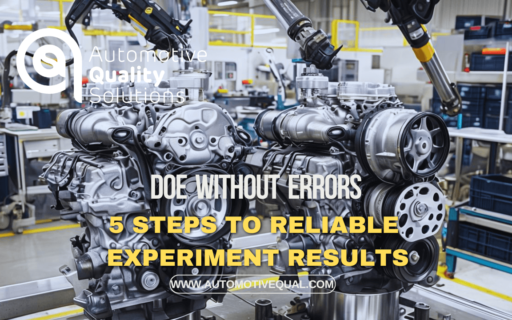 DoE Without Errors - 5 Steps to Reliable Experiment Results