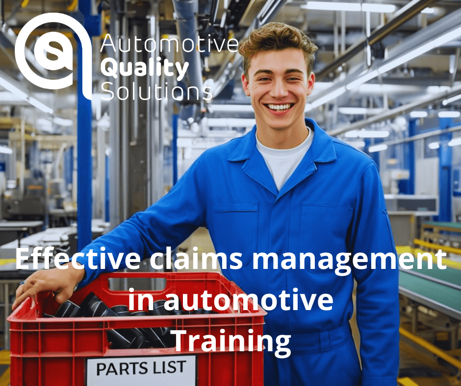 Effective claims management in automotive Training