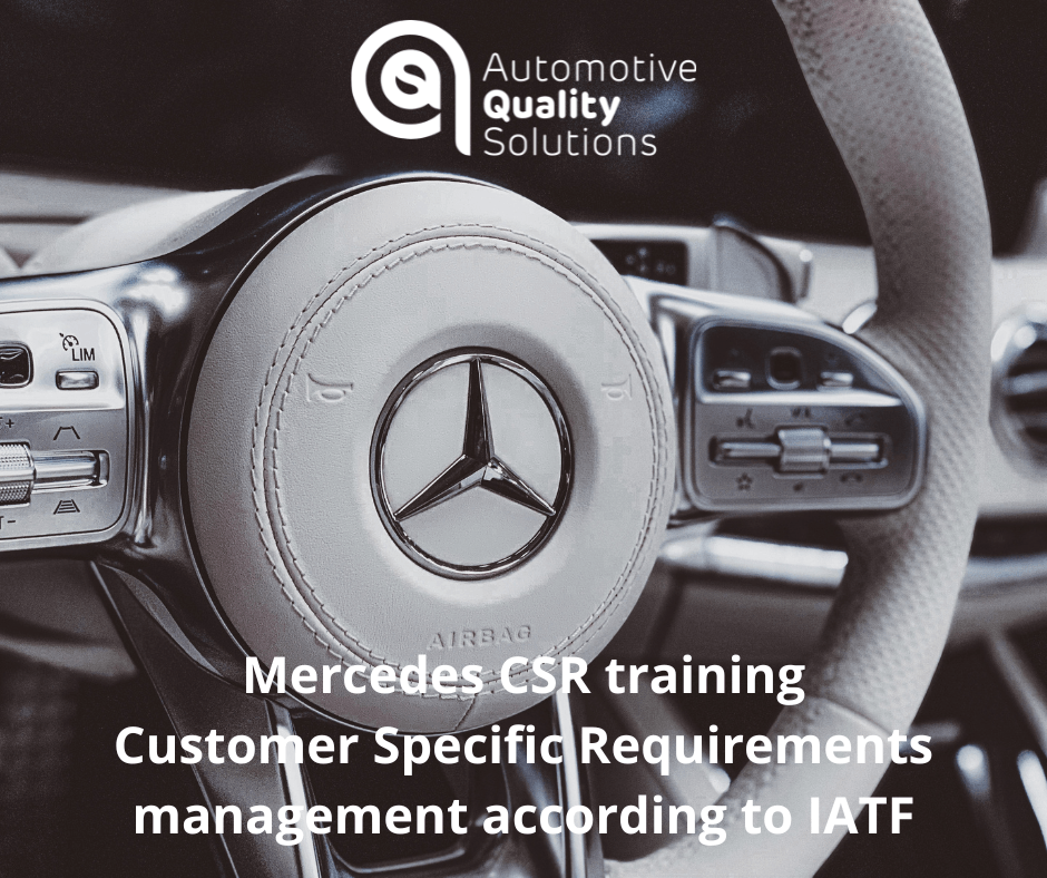 Mercedes CSR training