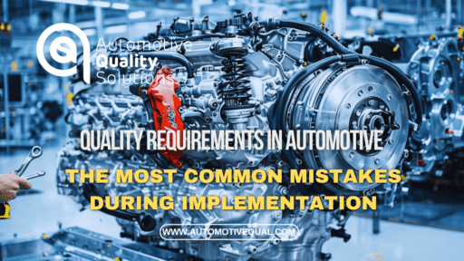 Quality Requirements in Automotive - The Most Common Mistakes During Implementation