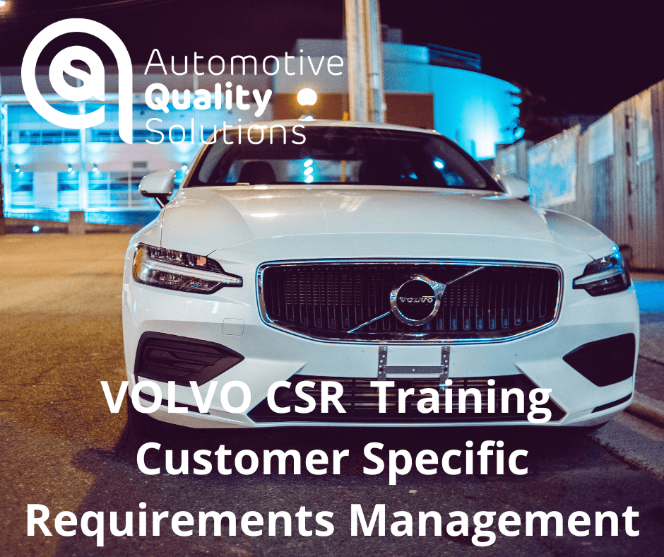 VOLVO CSR Training