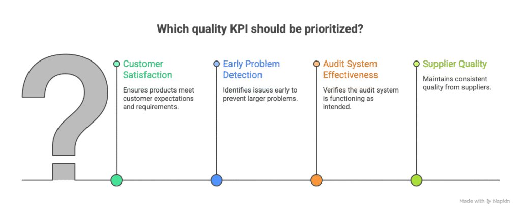 Which quality KPI should be prioritized?