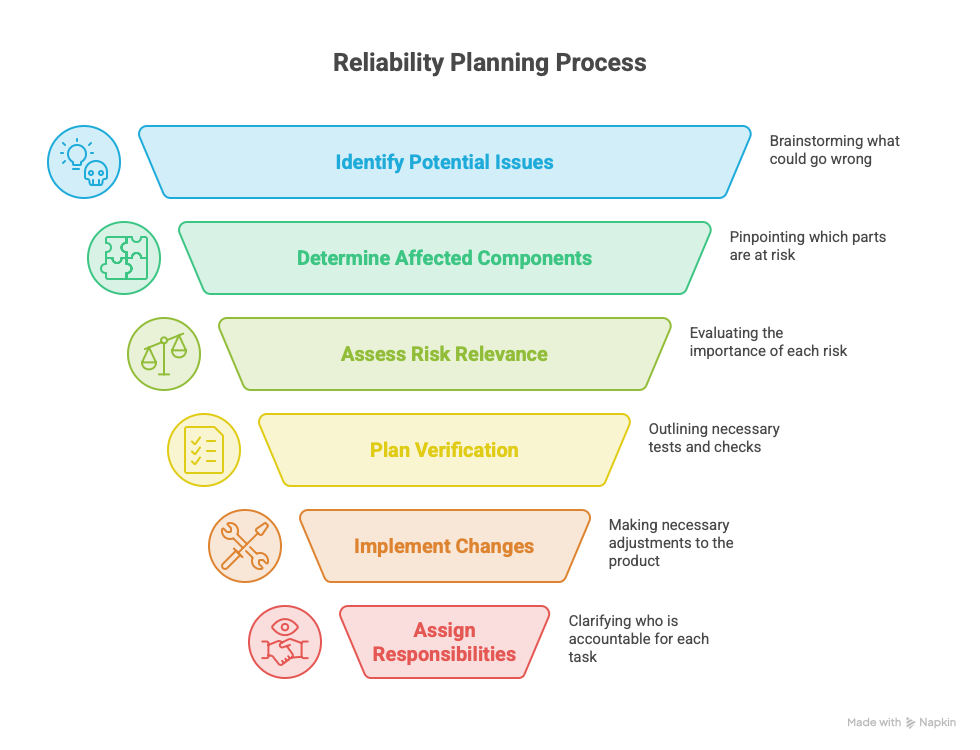 Reliability Planning processing