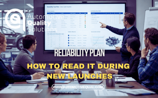 Reliability Test Plan – How to Read It During New Launches